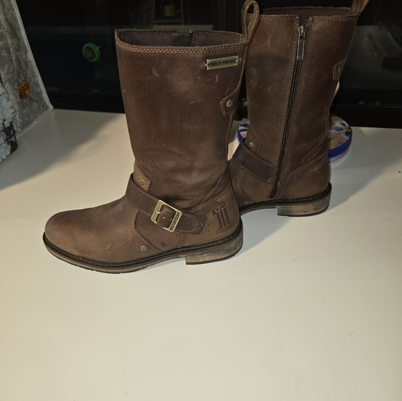 Brand new, never worn Harley Davidson boots - Picture 3 of 12